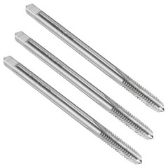 3pcs for Straight Flute Taps 1/4-20 UNC Extra Long Thread 4″