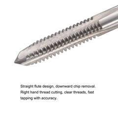 1/4-20 UNC 6542, 5″, 3 Groove Thread Drill