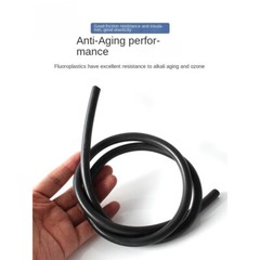 Black O-ring Seal Cord Solid Fluorine Rubber Sealing Strip Round Bar Φ2mm-15mm