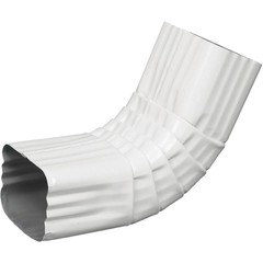 Spectra Metals Aluminum Front A-Style Downspout Elbow