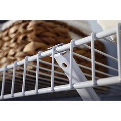 Rubbermaid White Steel Support Brace 12 L x 22.8 H x 5 W in. with Drive Pin