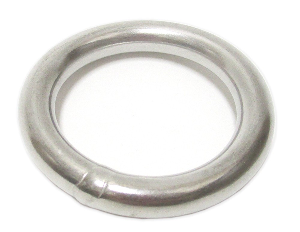 5/16″ x 2″ Stainless Steel Welded Ring – Type 316, Marine Rope Rigging Outdoor
