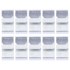 25Pcs Wire Fixing Clips Metal Retainer for Pulling Car Holder Cord Management