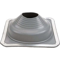 Dektite #6 (5″ – 9″) SQUARE GRAY EPDM Flexible Pipe Flashing, (DFE106G)