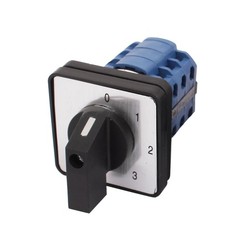 SZW26-20 AC 660V 20A 4-Position Panel Mounting Rotary Selector Switch
