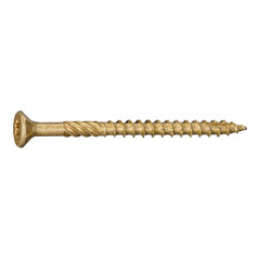 #9 X 2-1/2″ Tan XL1500 Coated Exterior Star Drive Multi-Purpose Deck Screws 1 L