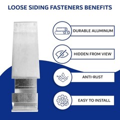 Help Secure Loose Vinyl siding That Will not Lock Together or continually unl…