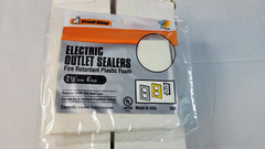 Frost King OS6H Foam Outlet Sealers , 2.5″ x 4″, Case Of 24 Packages of 6