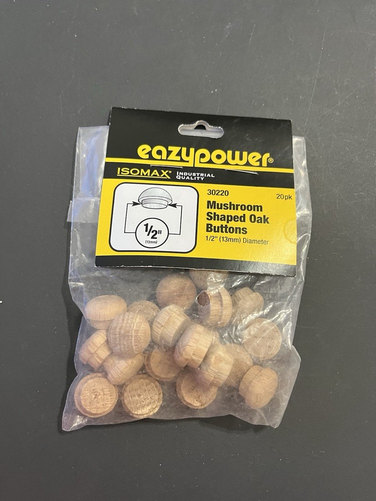 Mushroom Oak Plug, 1/2 In., 20-Pk. – 30220