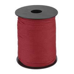 1/8 Inch Polypropylene Rope Braided Ropes, 328ft Nylon Rope Wine Red