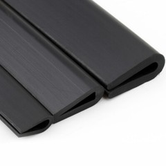 1mm-20mm RubberU Channel EdgingTrim Seal Strip Profile Edge Protector Slot