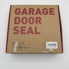 FOSLUOC Garage Door Seal Top and Sides 34’L X 2.2″W X 0.13″H White