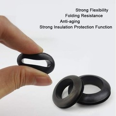 EASYEAH 2 Inch Rubber Grommets for Wiring, 1-9/16 in ID Firewall Grommet Auto…