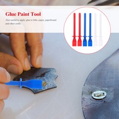 6pcs Glue Paint Tool Leather Craft Smear Glue Spreader DIY Leathercraft Supplies