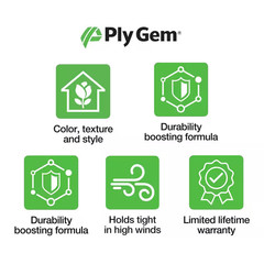 Transformations Double 4 In. Lap 9.23 In. X 150 In. White Vinyl Siding Carton (2