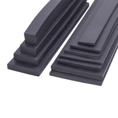 NBR Solid Rubber Black Nitrile Strip Square Bar Gasket Elastic Oil-resistance 1M