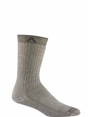 Hiker Socks, Taupe Merino Wool, Women’s Medium – F2322-122-MD