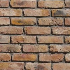 Thin Brick Veneer Old Chicago Buff 8.20X2.50 in. Flats Manufactured Stone Siding