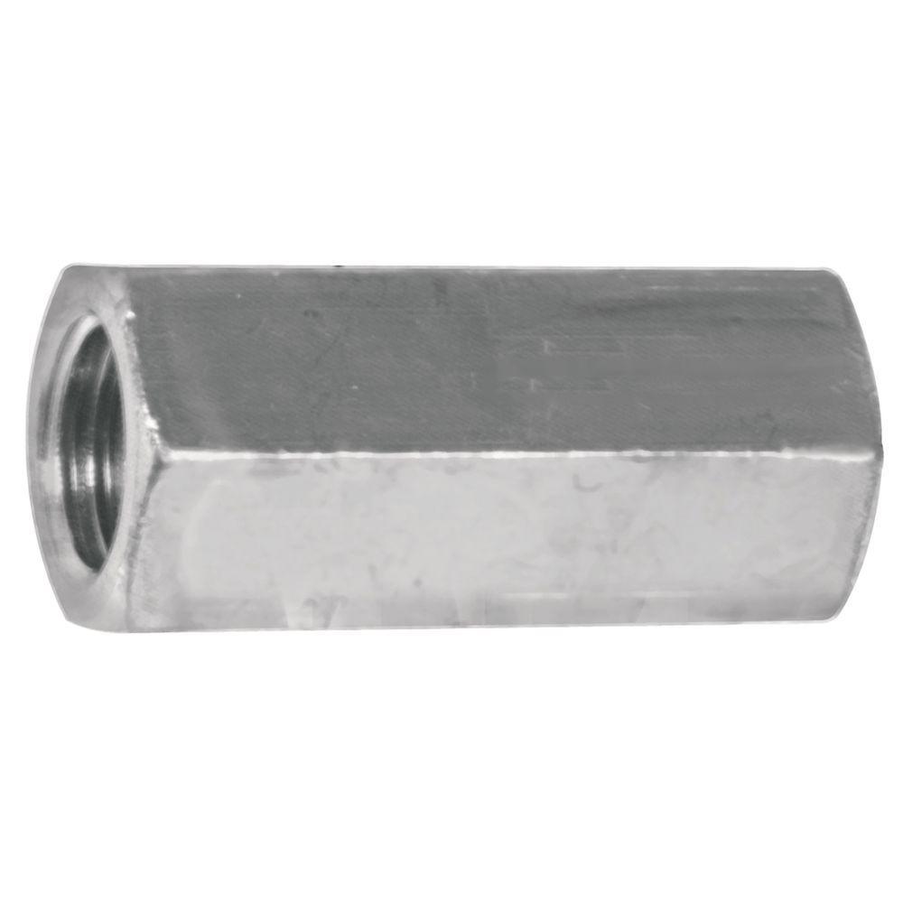 Hillman 1/4-20 Coarse Steel Rod Coupling Nuts (2-Pack) 881650 LOT OF 3 PACKS