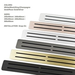 Aluminium Air Vent Grille Built-in Appliances Furniture Ventilation Cover