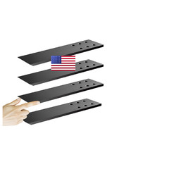 Cuguords Hidden Granite Support Brackets 4 Pack 14 L X 2.5 W3/8 Thick Heavy