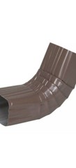 10X New Amerimax 3X4 Brn Aluminum A-Elbow Aluminum Made In USA Gutter Elbow