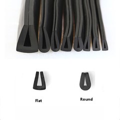 Rubber U Shape Channel Edge Trim Seal 1-16mm Car Door Boot Edge Protector Strip