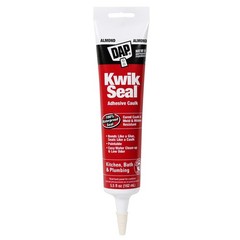 DAP 18013 5.5oz Almond Kwik Seal Kitchen & Bath Adhesive Caulk-1PK