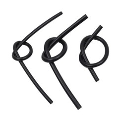Solid Nitrile Rubber Cord O-Ring Strip Anti Oil Seal Gasket Dia 2 to 22mm Black