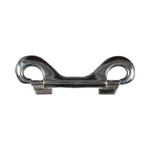 Stanley N222-687 3-15/16″ Double Bolt Snap SWL 100 lb. Nickel 3032BC