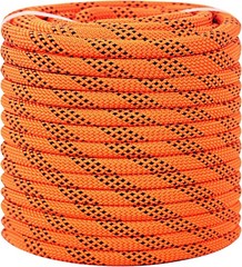 Braided Polyester Arborist Rigging Rope (3/8 inch x 150 3/8in x 150ft, Orange