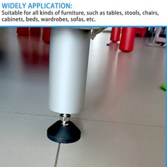 Leveling Machine/Furniture Feet M5 M6 M8 M10 M12-M24 Screw in Height Adjustable
