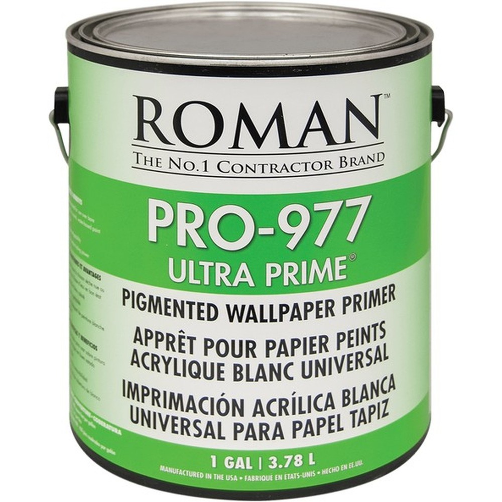 Roman PRO-977 1gal Ultra Prime Pigmented Wallpaper Adhesive-1PK