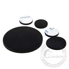 Solid Round Self Adhesive Rubber Pad Disc Sheet Gaskets Dia 5-150mm Thick 1-10mm