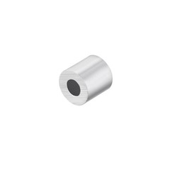 Aluminum Crimping Loop Sleeve for 5/64″ – 3/32″ Diameter Wire Rope 100X