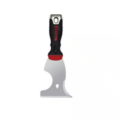 Progrip 3-1/4 In. 8-In-1 Stiff Head Steel Glazier Knife