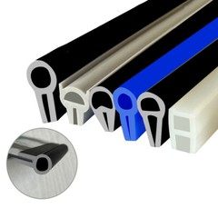 U-Shaped Silicone Rubber Sealing Strip Oven Cooker Door Seals 250°C High Temp