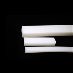 1m White Solid Square Silicone Rubber Strip Sealing Gasket 4/5/6/8/10/15/20/30mm