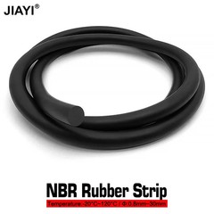 Solid NBR Rubber Sealing Rope Round Strip Dia 0.8/1/1.5/1.8/2/3/3.5/4/5/6/7mm