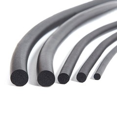 Sponge Cord Black Foam EPDM Rubber Gasket Trim Seal 5 6 7 8 9 10 12 14 16-20mm