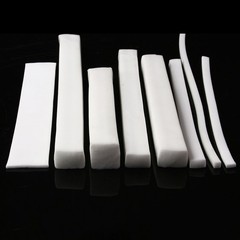 3mm-30mm Silicone Foam Seal Strip, Sponge Strip High-Temperature-Resistant White