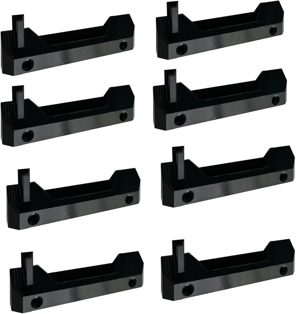 8Pcs Mounting Feet for Toughbuilt Stacktech,Mounting Plate Brackets Cleats Comp