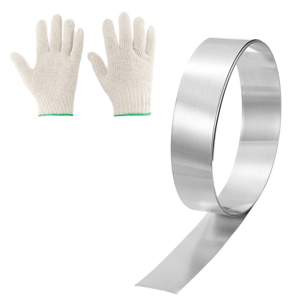 Aluminum Flashing Roll, 0.8″ x 3.28ft Aluminum Flashing Roofing Panels 1mm