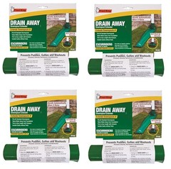 Manual Downspout Extender, Green, 8Ft. x 7In.