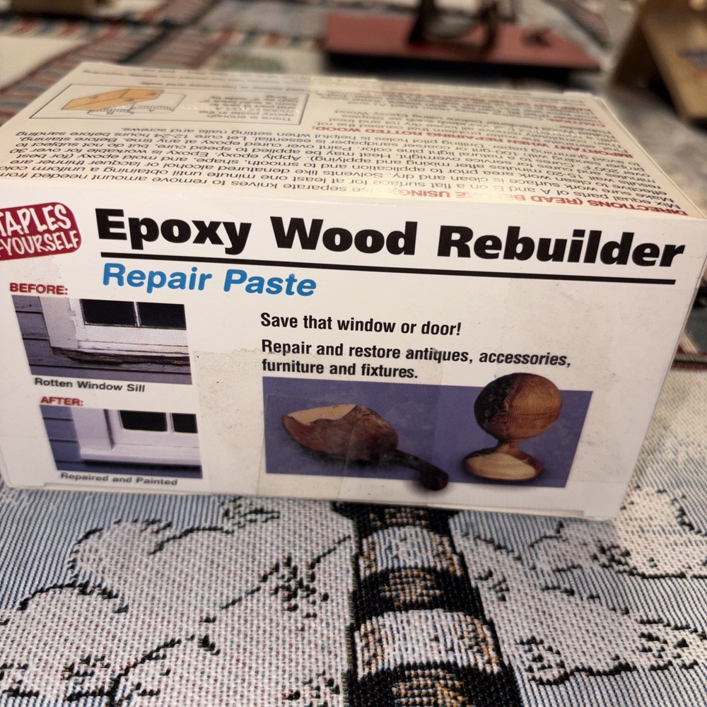 H. F. Staples 403 16oz Epoxy Wood Rebuilder-1PK