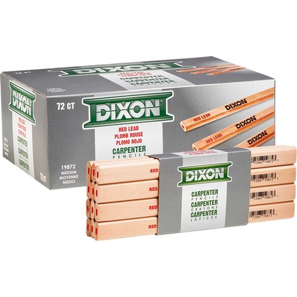 Dixon 19872 Red Core Carpenter Pencil (12pk)