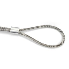 M1/M1.2-M12 Aluminum Swages Crimps Ferrule for Stainless Steel Wire Rope Swaging
