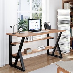 Giantjellies K Shape Heavy Duty Metal Table Legs Set Of 2 28 H20 W Black Iron