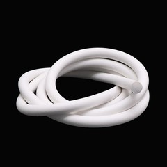 Silicone Rubber Sponge Strip White Closed Cell Circular Foam Backer Rod Seal Bar