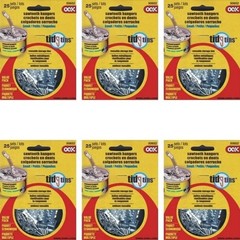 6 Packs Lot: Ook Small Sawtooth Picture Hangers w/Nails Tidy Tin (25 Sets) 50652